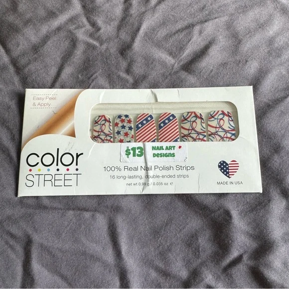 *Retired* Color Street: Miss Stars & Stripes | 4th of July Patriotic America - Picture 3 of 10